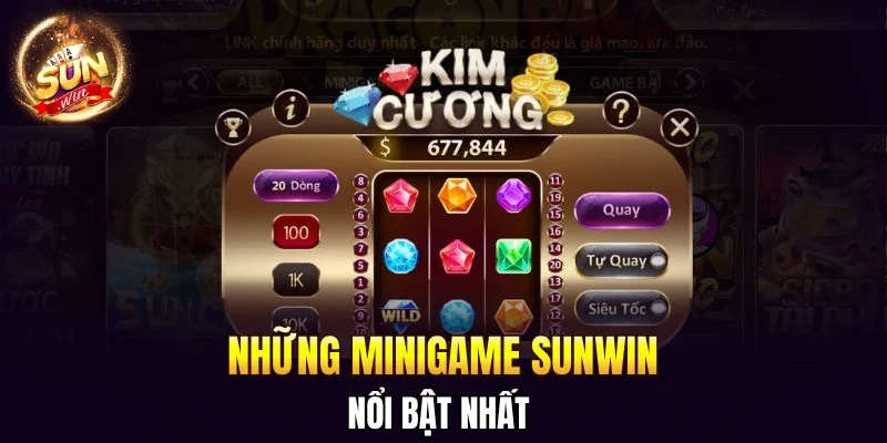 Những minigame SUNWIN nổi bật nhất 